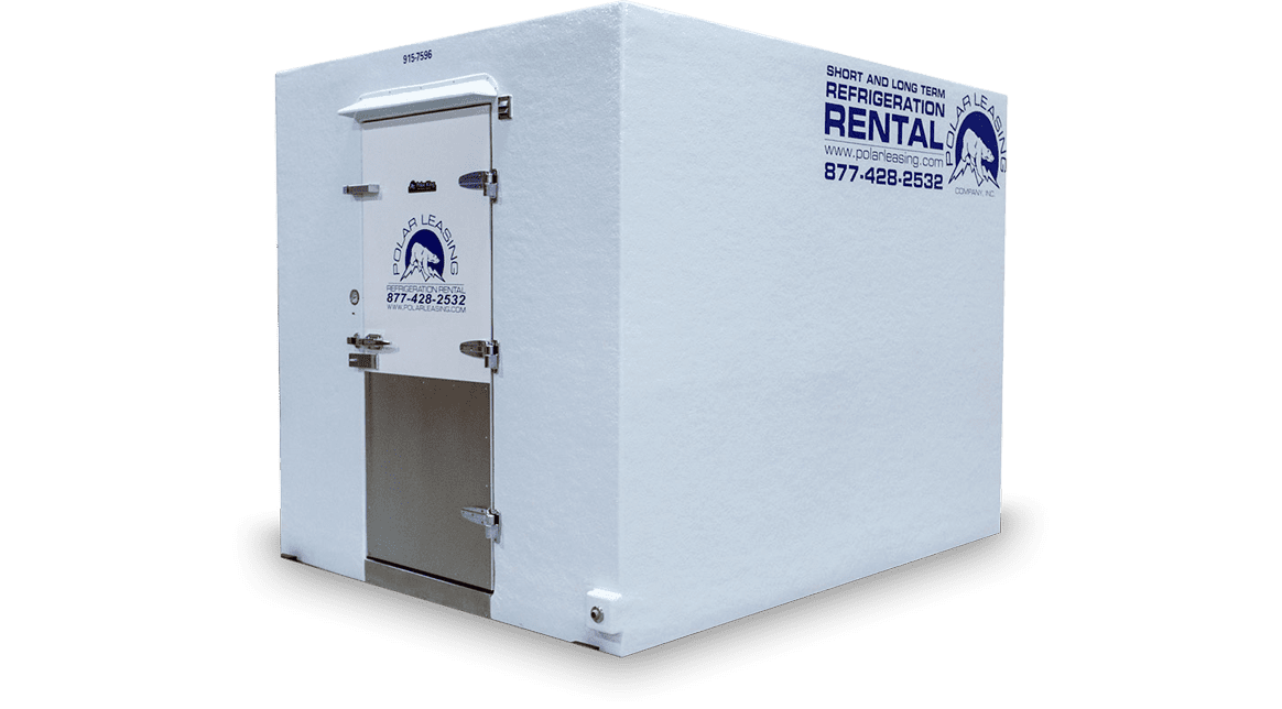 Outdoor Walkin Freezer and Refrigerator Rentals Polar Leasing